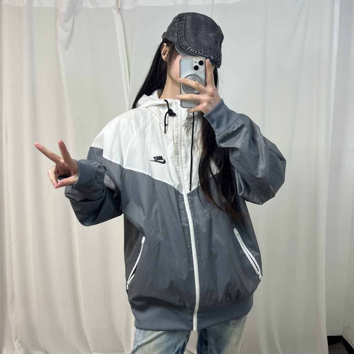 Nike White Windrunner 상품이미지2