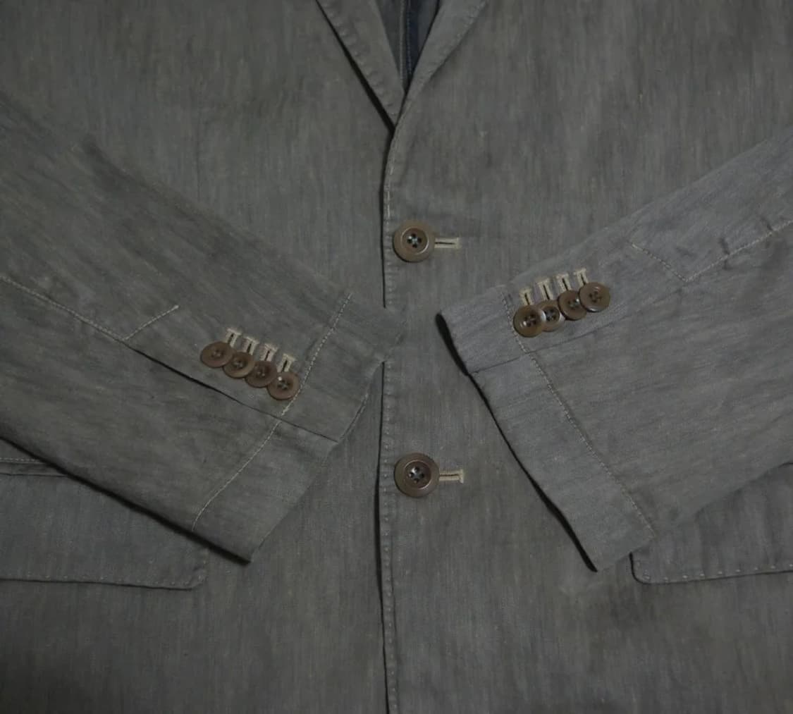 시피컴퍼니 빈티지 린넨 블레이져 100 상품이미지5