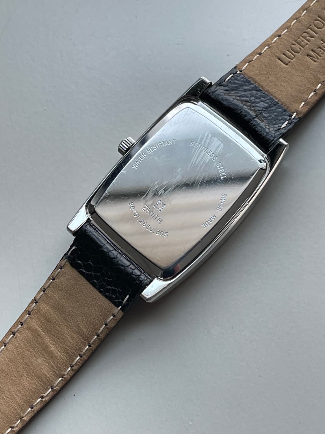 제니스 빈티지 수동 사각 탱크 시계 상품이미지9