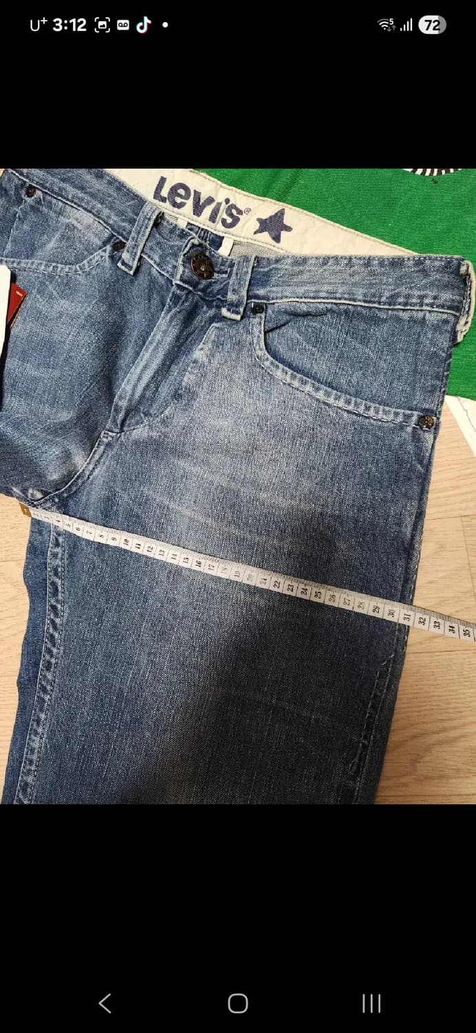 (새상품)리바이스 신치백 블루스타 엔지니어 데님 청바지 팬츠 상품이미지8
