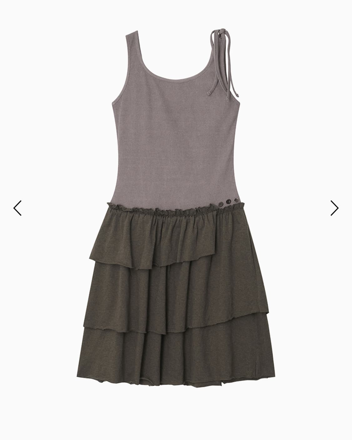 오헤시오 셔링 레이어드 드레스 원피스 인디핑크 상품이미지1