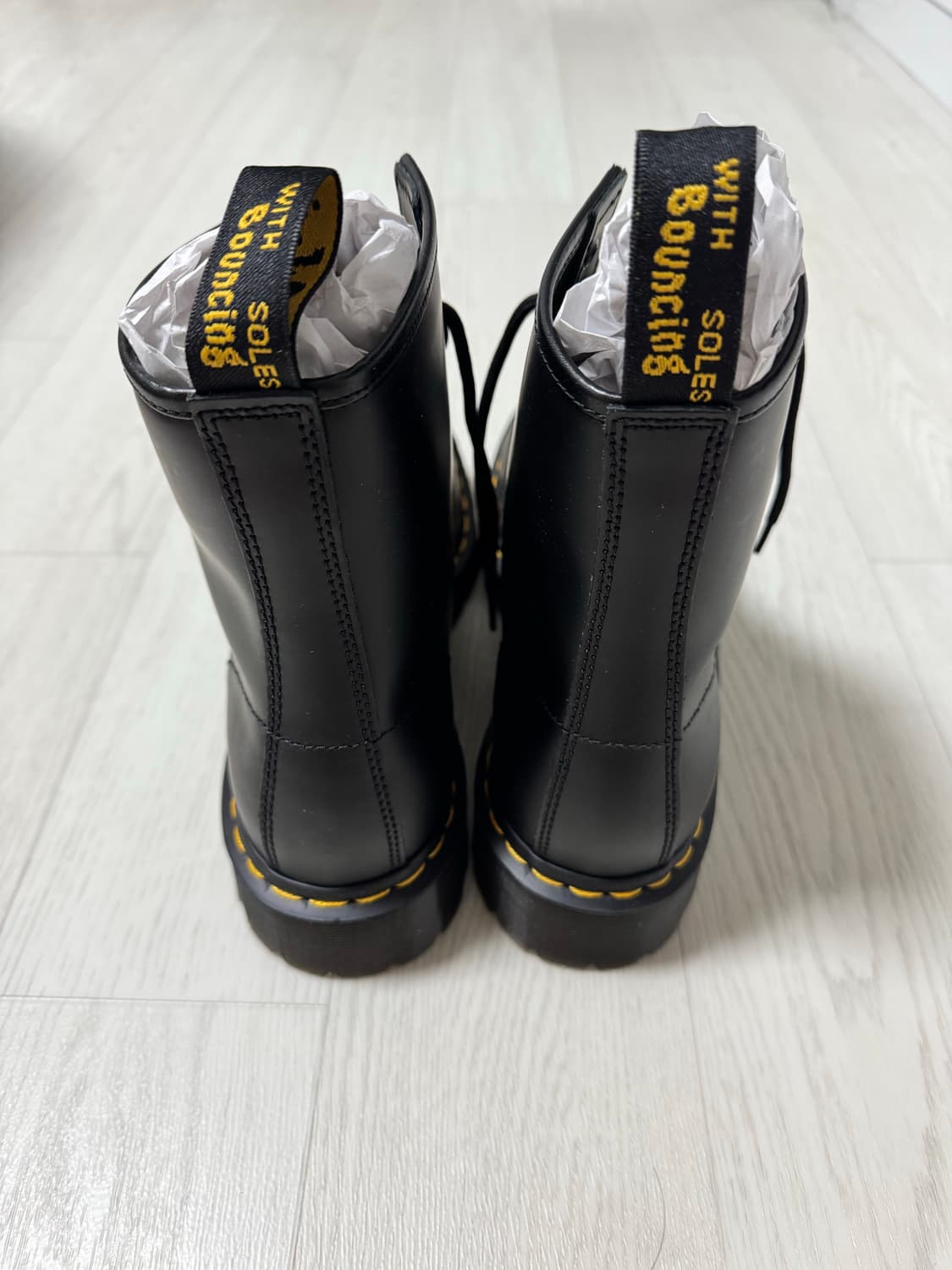 닥터마틴 1460 8홀 벡스 블랙 스무스 / 25345001 상품이미지5