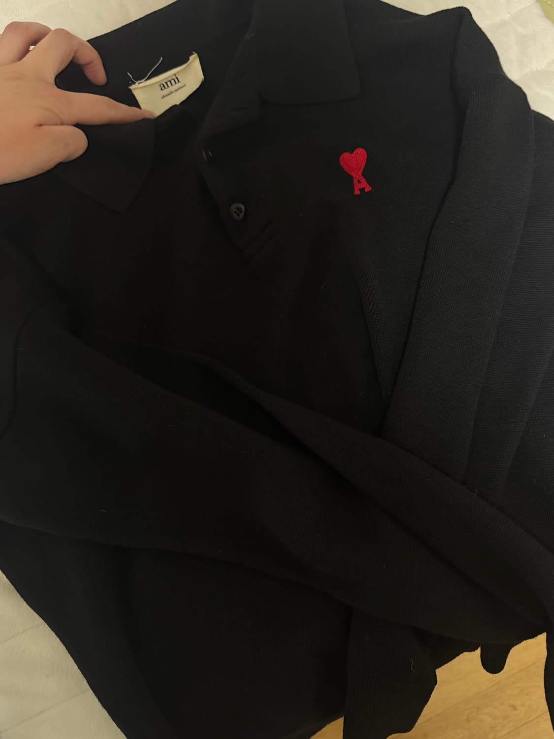 아미 폴로니트 상품이미지1