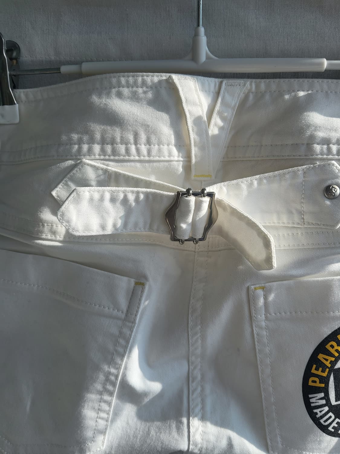 파리게이츠 여성 골프 팬츠 슬림핏 바지 허리단면 32 미사용 상품이미지6