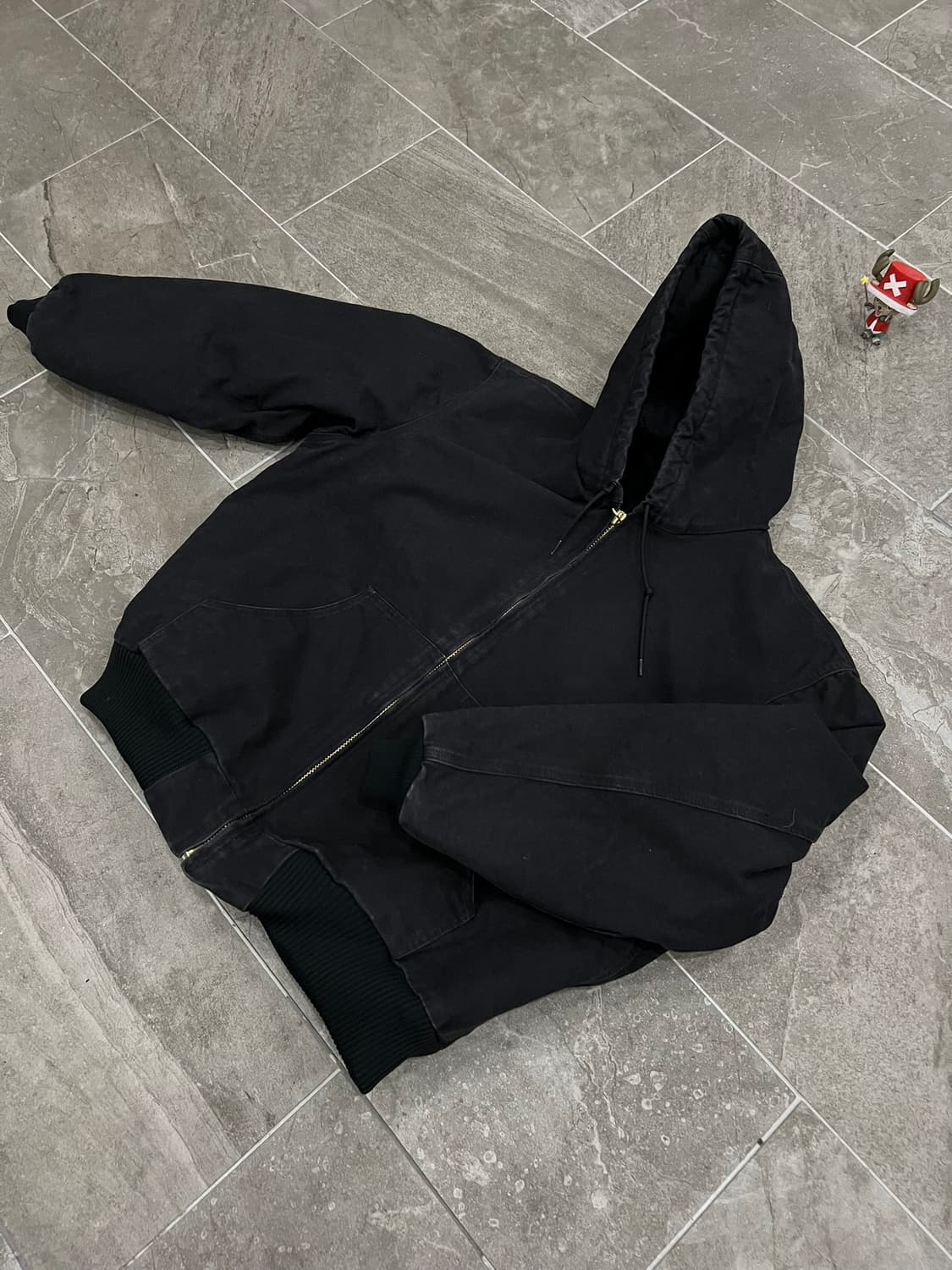 (XL) 칼하트 덕 액티브 후드자켓 J130 BLK 블랙 상품이미지8