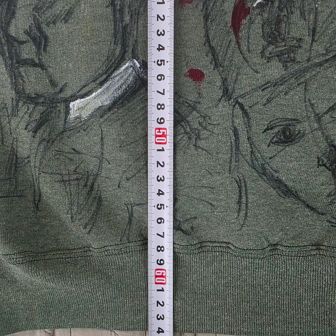 [XL] 90s REFOMED 러셀 애슬레틱 스웻 그린 트래쉬드 2 상품이미지9