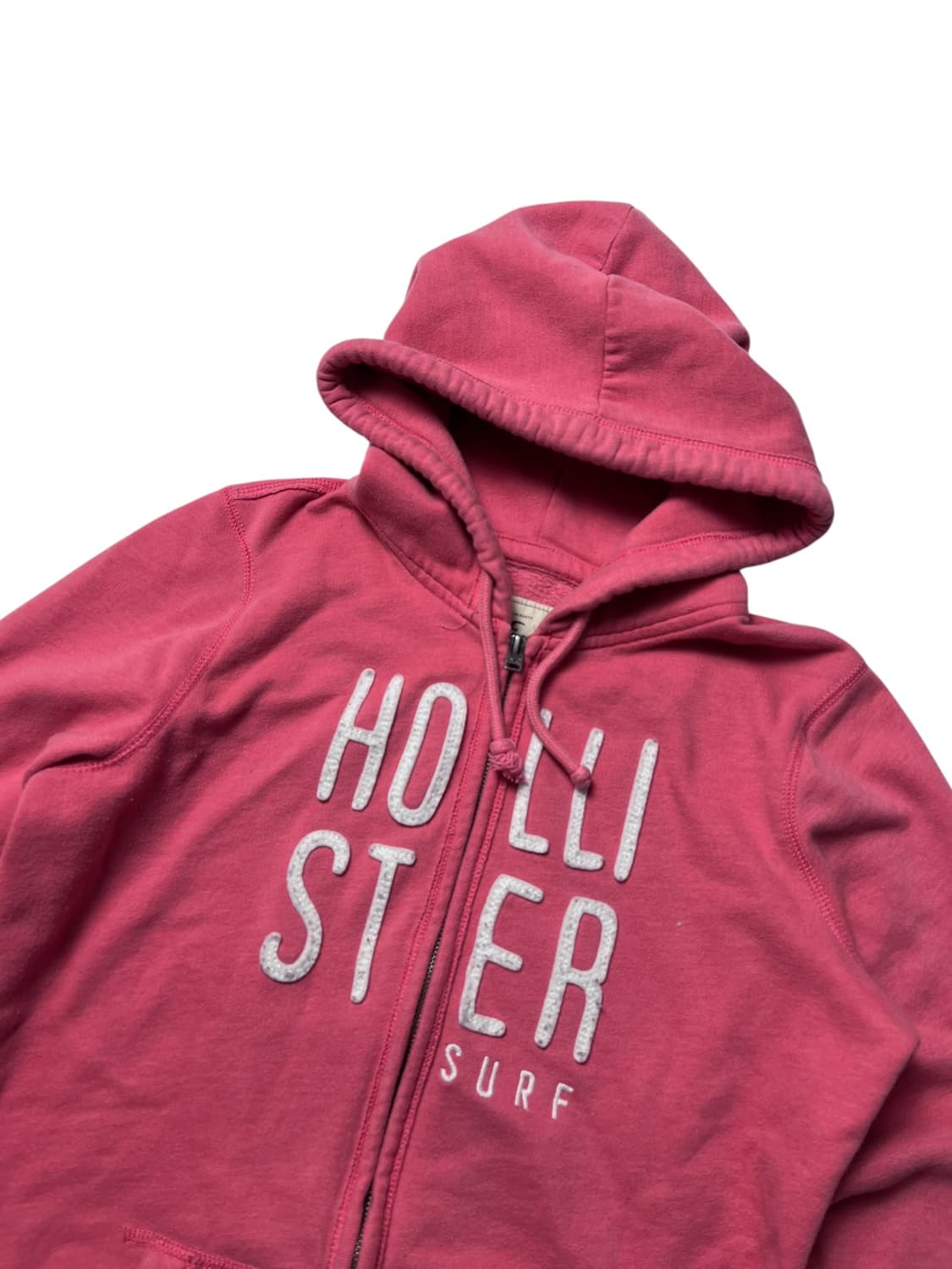 홀리스터 핑크 후드집업 L 딸기우유 상품이미지2