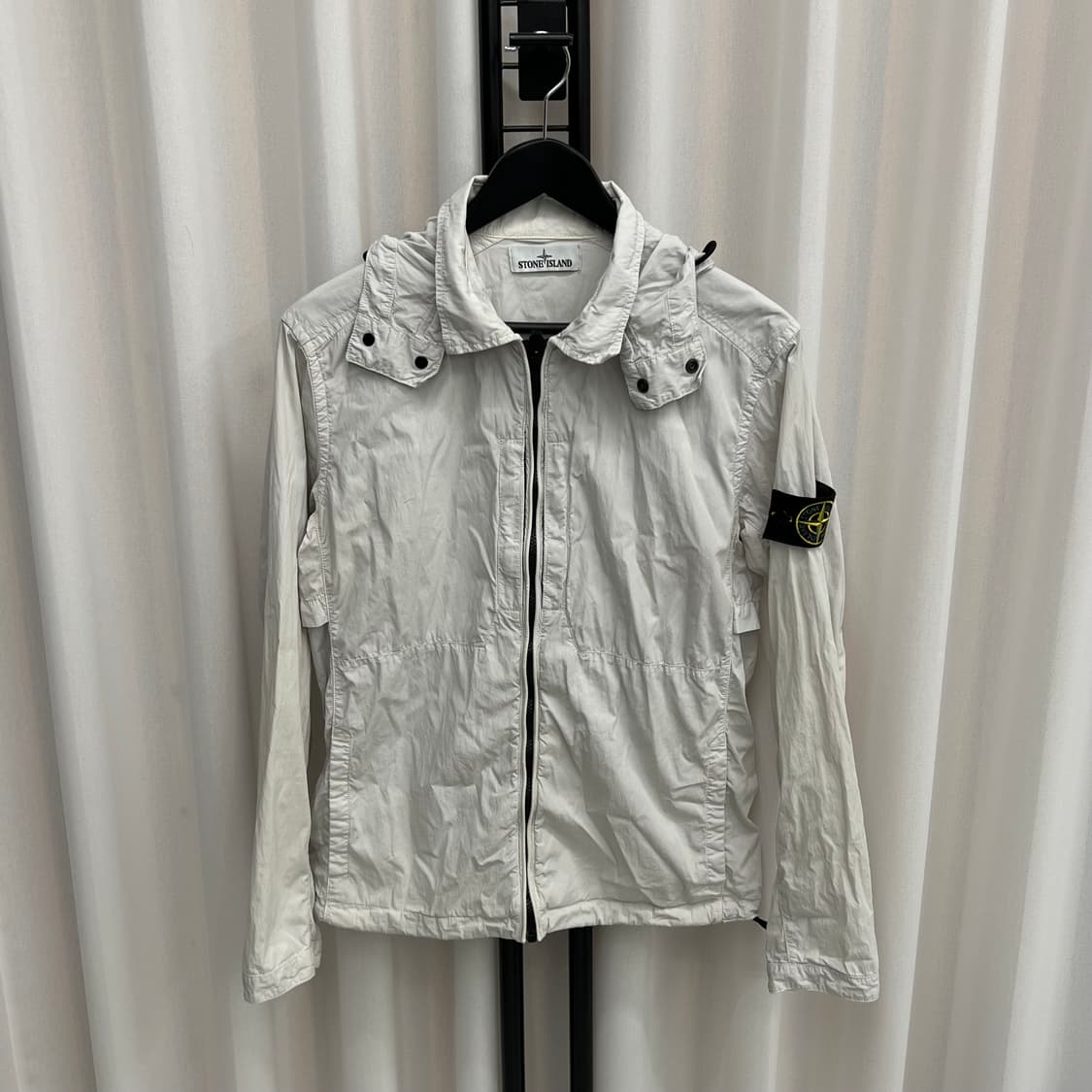 스톤아일랜드 포플린 후드 바람막이 ( M ) 상품이미지1