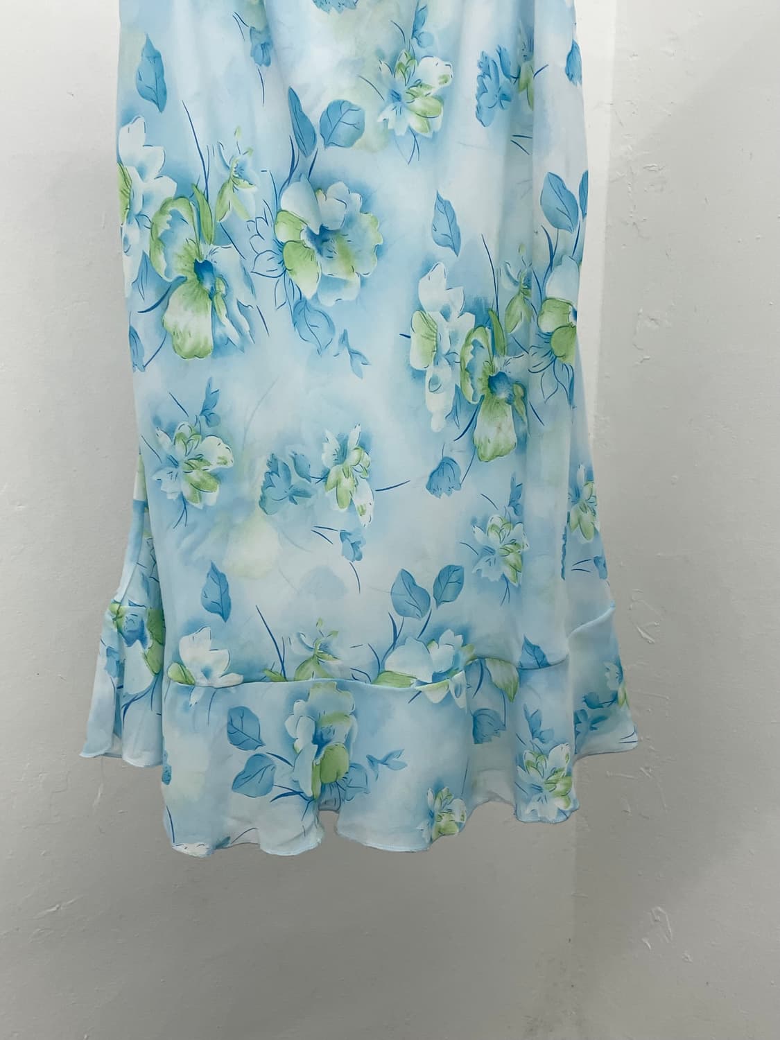 페어리 시어 플로럴 프릴 스커트 상품이미지7