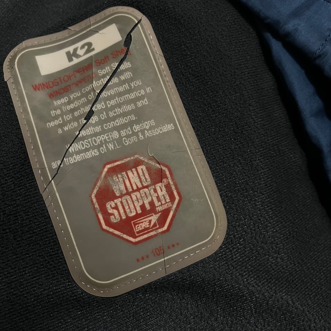 K2 남성 윈드스토퍼 바람막이 조끼 XL/105 상품이미지8