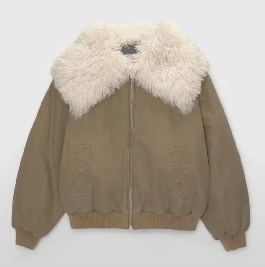 풀앤베어 퍼 봄버자켓 상품이미지1