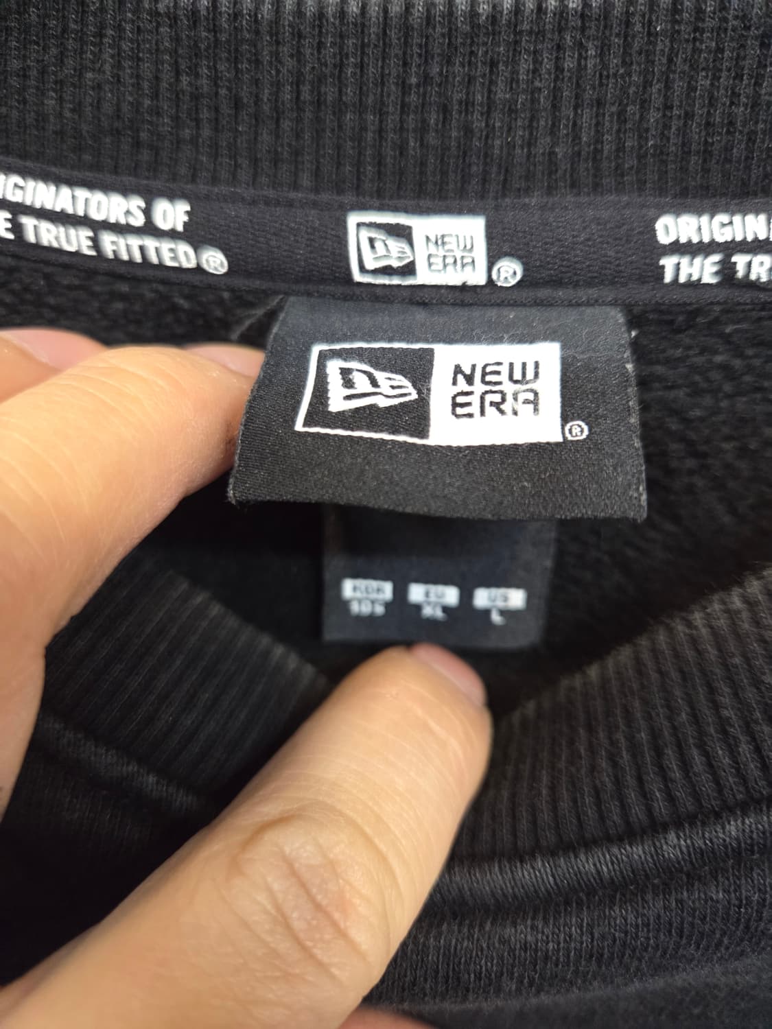 뉴에라 mcmxx 빅로고 기모 맨투맨 xl 상품이미지4