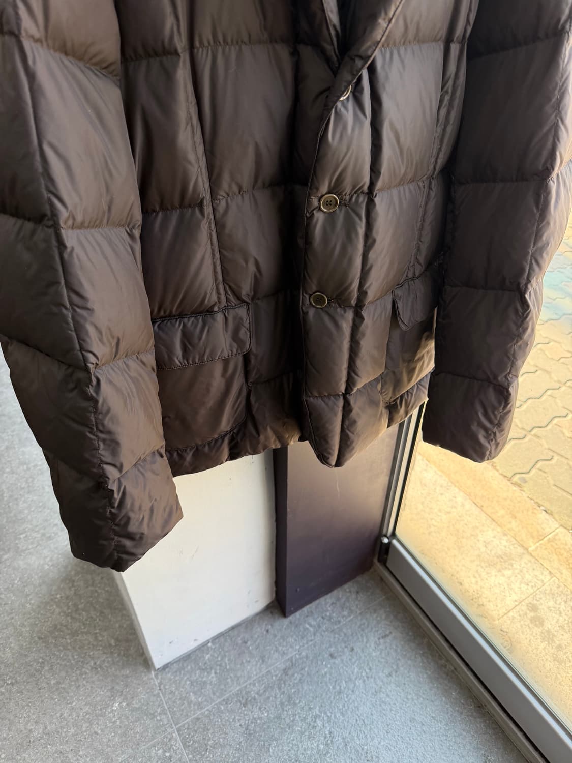 XXL/ 아스페시 퀄팅 다운 패딩 블레이저 자켓 상품이미지5