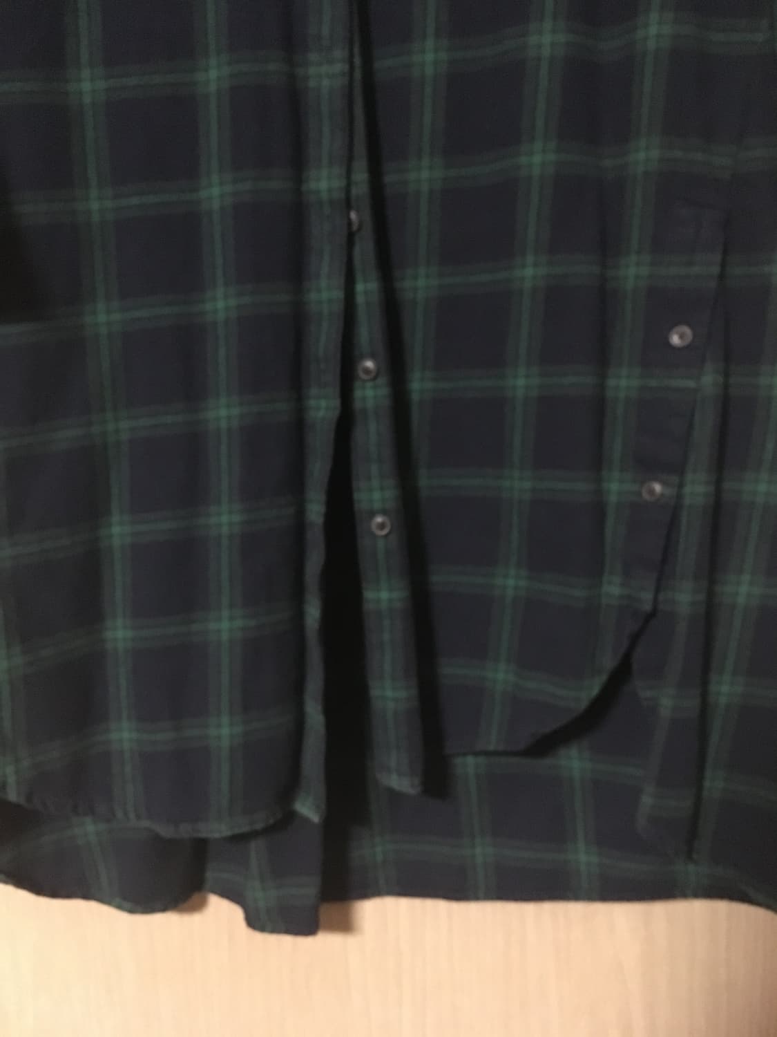 hang ten checkered long cardigan 상품이미지2