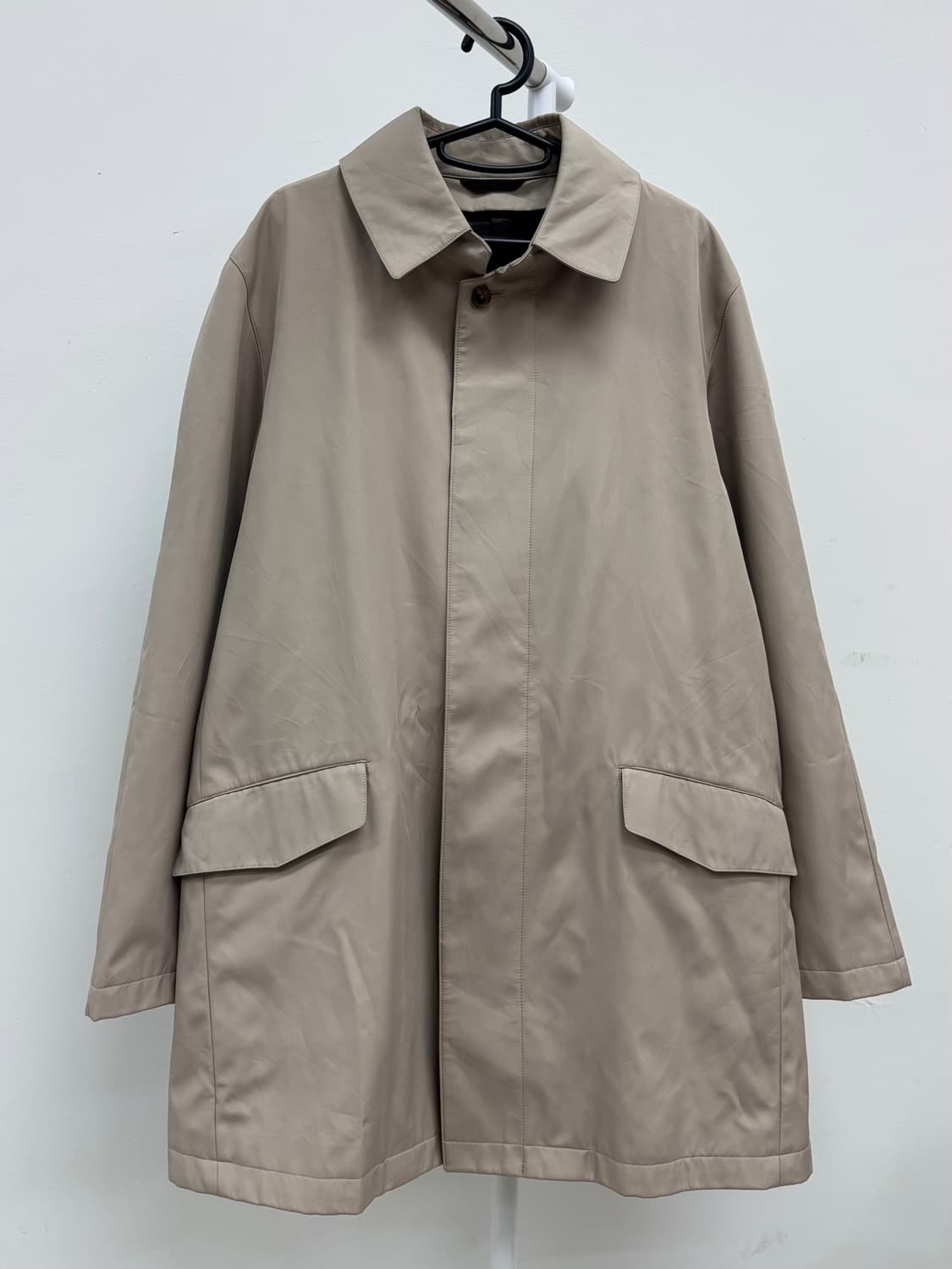 빈티지 연베이지 코트 점퍼 상품이미지5