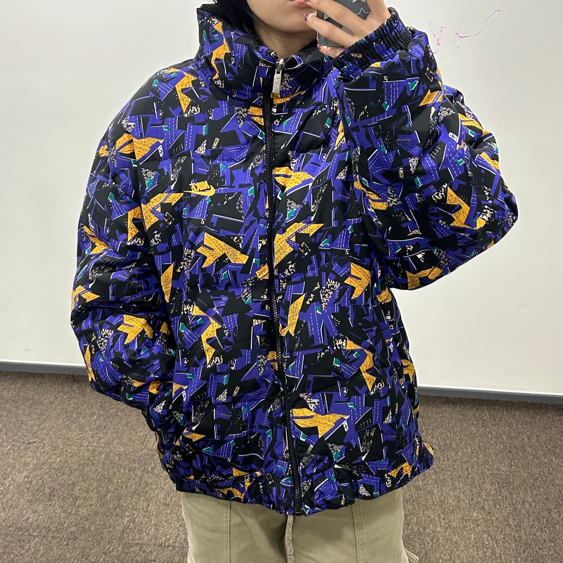 Nike 나이키 90s og 삼나 스포츠 푸퍼 리버시블 패딩 상품이미지1