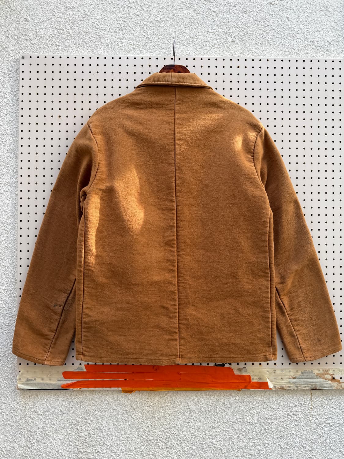 60,70s OLD GERMANY BROWN 올드 브라운몰스킨 워크자켓 상품이미지2