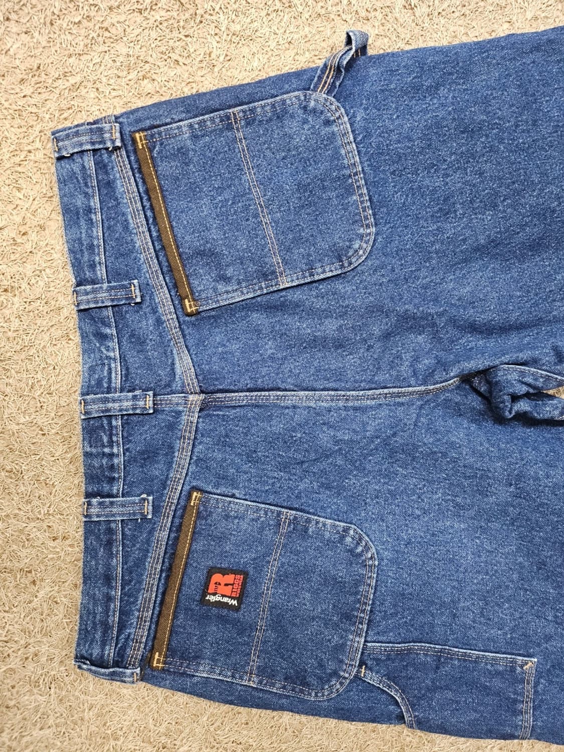 미국판(38)랭글러 RIGGS 워크웨어 카펜더 데님 팬츠 상품이미지6