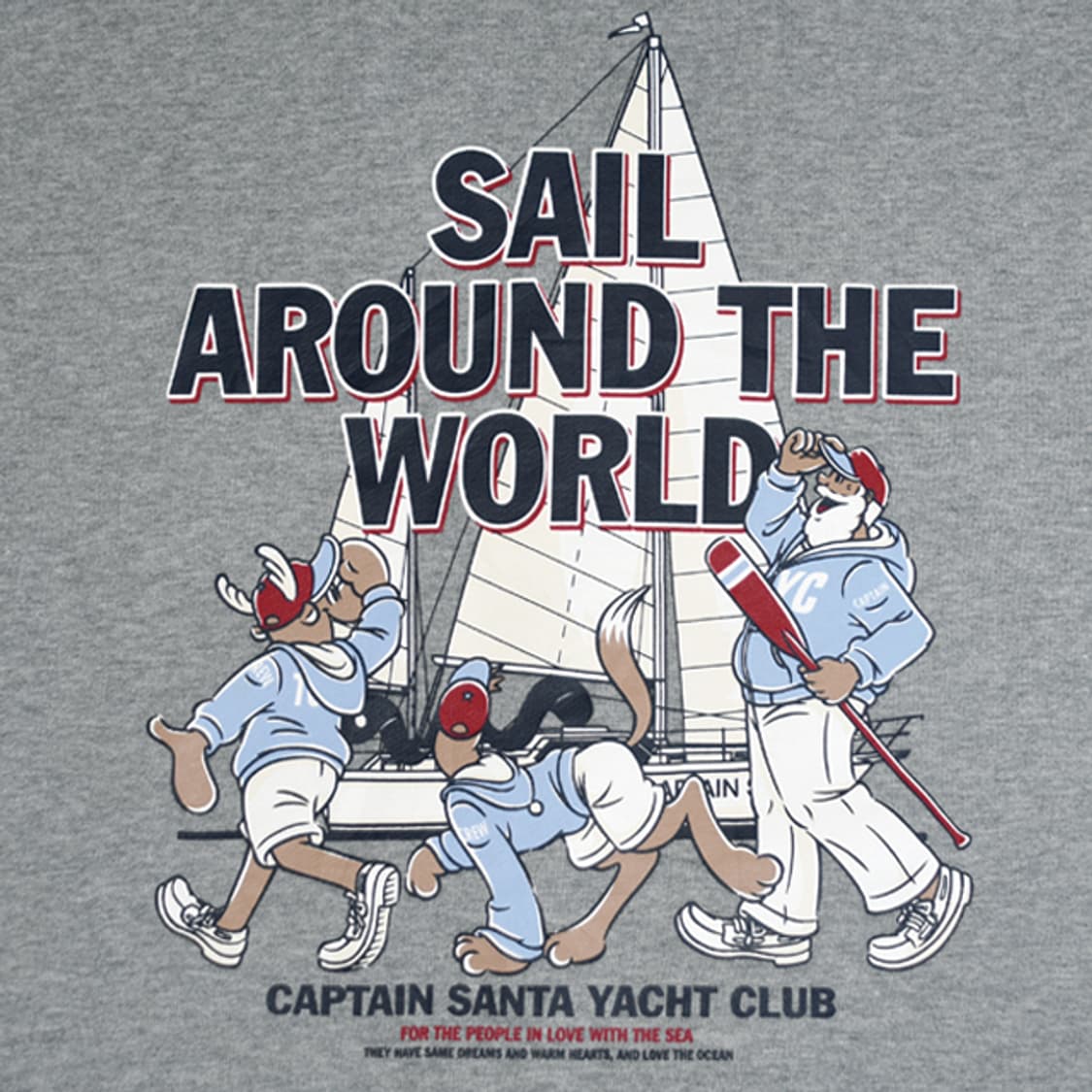 Captain Santa 후드풀집업스웻셔츠 상품이미지6