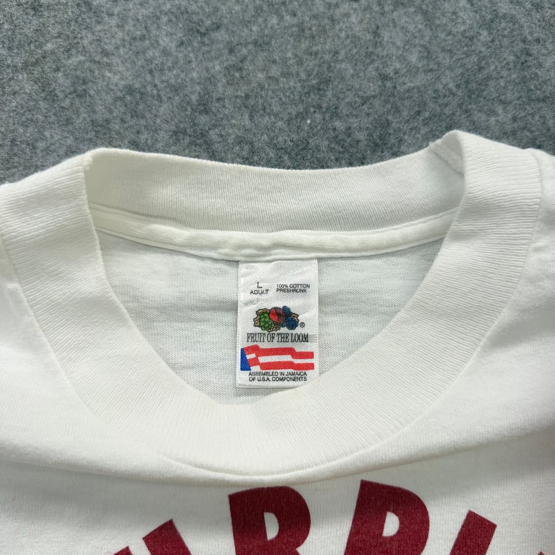 90s Vintage Fruit Of The Loom Tshirt 상품이미지3