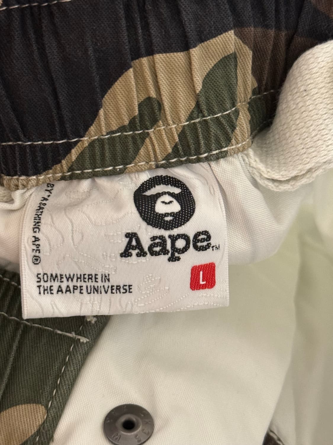 (상태 최상 L)베이프 에이프 카고 팬츠 상품이미지2