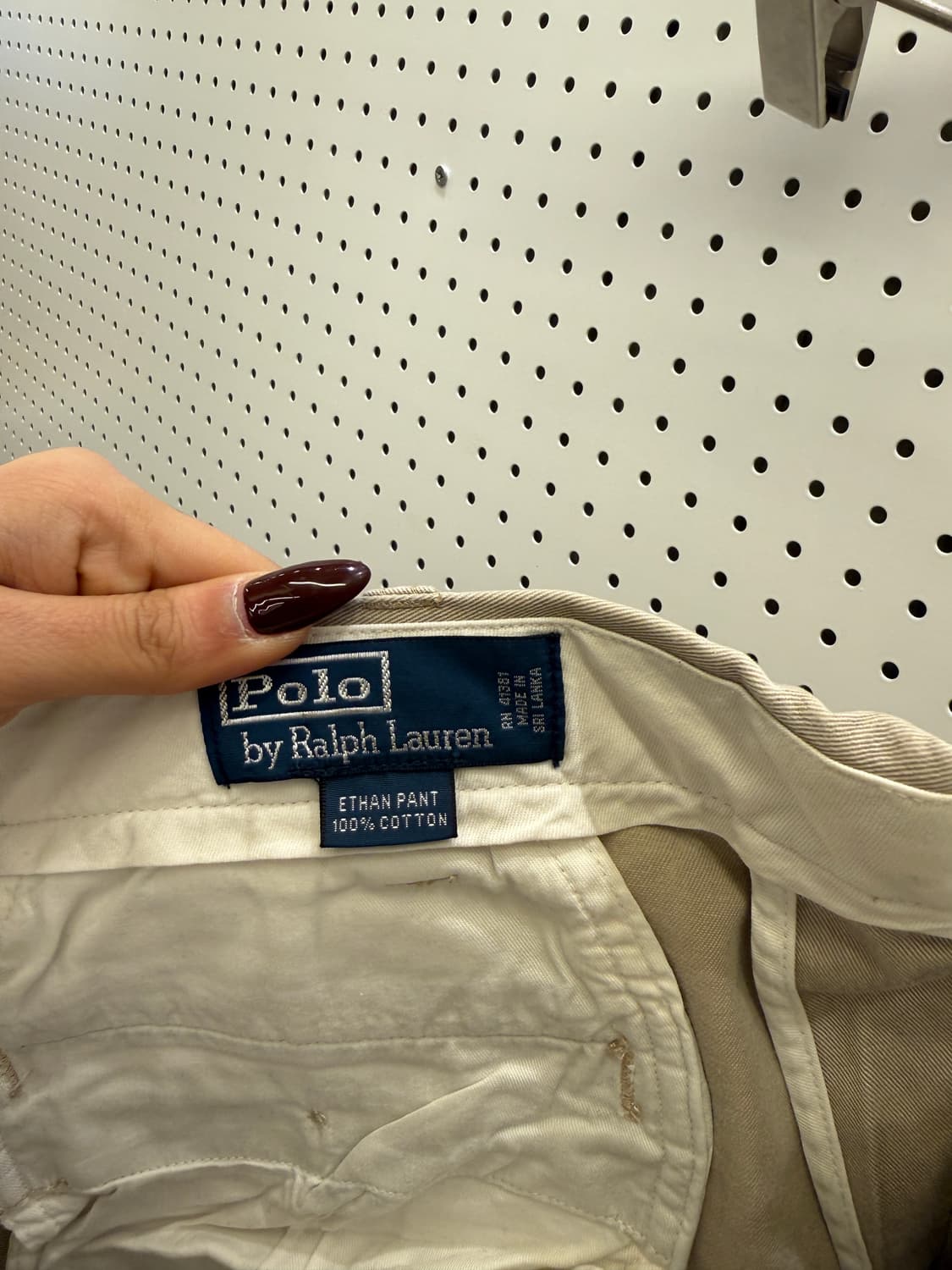 폴로랄프로렌 베이지 치노팬츠 U1243 상품이미지5