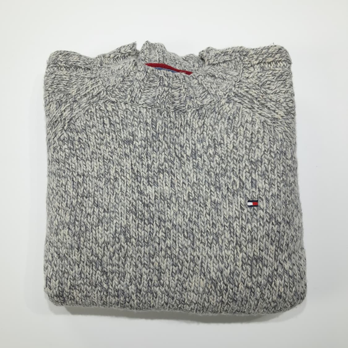 CL116 XL 타미힐피거 2004 그레이 멜란지 울 & 나일론 블렌드 상품이미지9