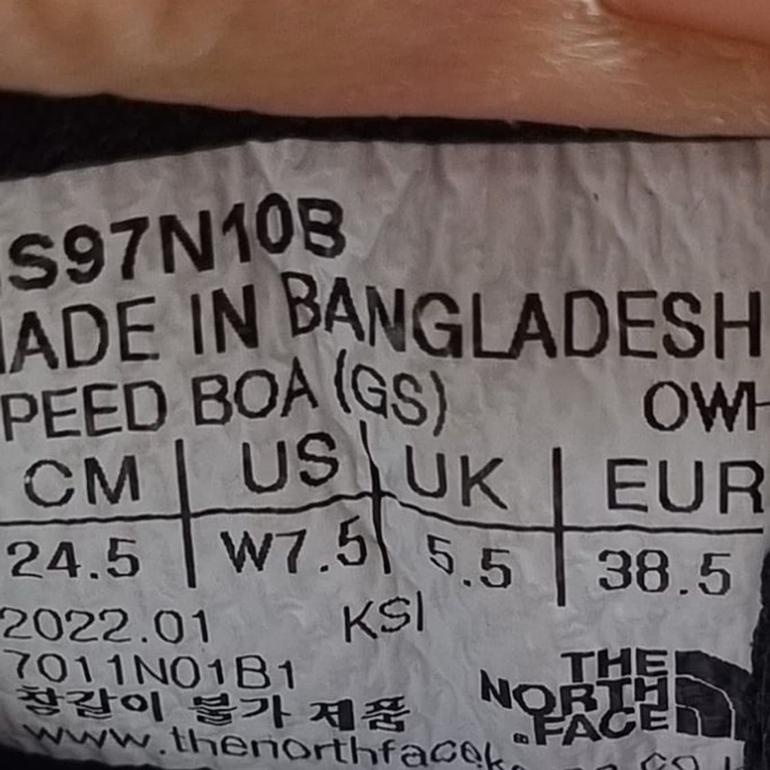 노스페이스 스피드 보아 워킹화245. 상품이미지6