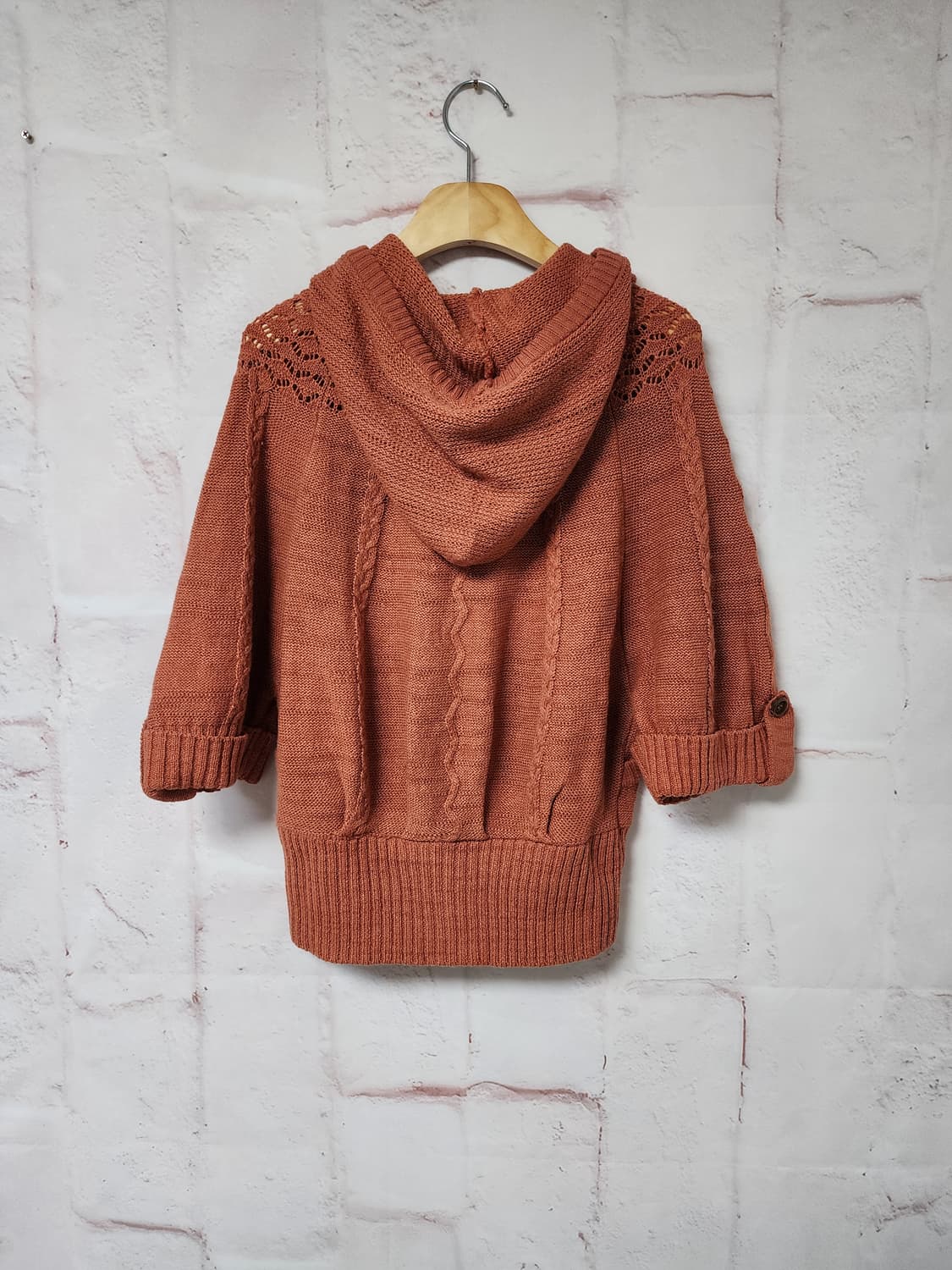 Thursday Island 후드 니트 가디건 상품이미지3