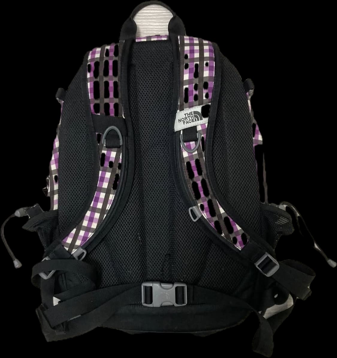 노스페이스 체크 백팩 퍼플  상품이미지2