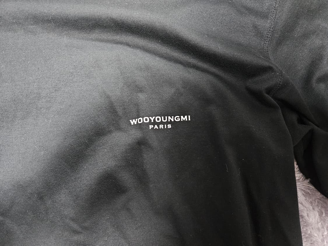 우영미 블랙 플라워 롱슬리브 티셔츠 48 상품이미지4