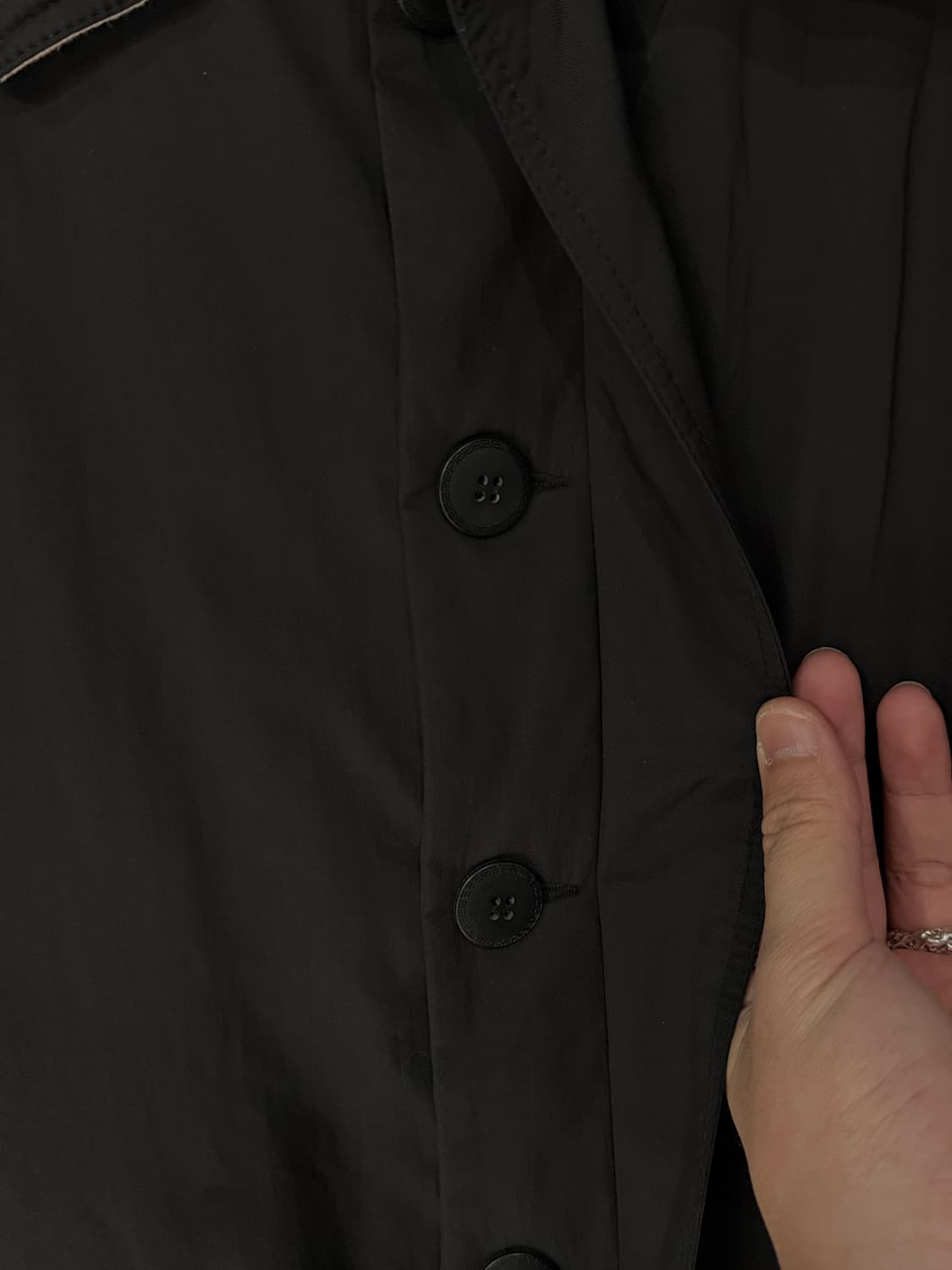 90s 베르사체 진스 꾸띄르 패딩 자켓 상품이미지7