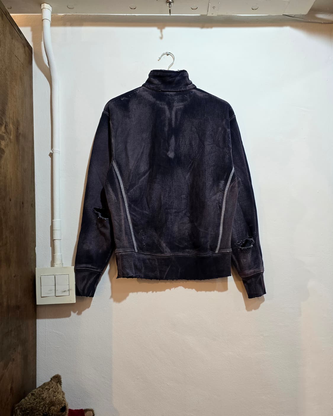 Champion Reverse Weave 커스텀 하프 집업 (챔피온) 상품이미지2