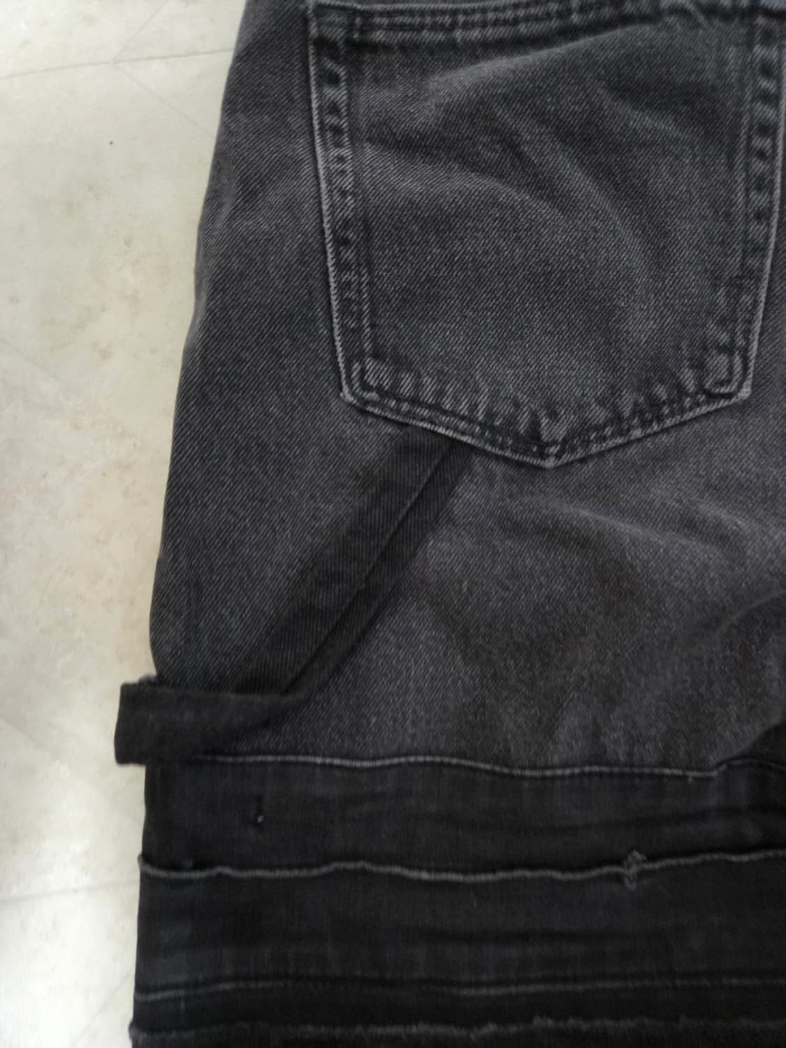 일본 빈티지샵 리폼 데님 상품이미지5