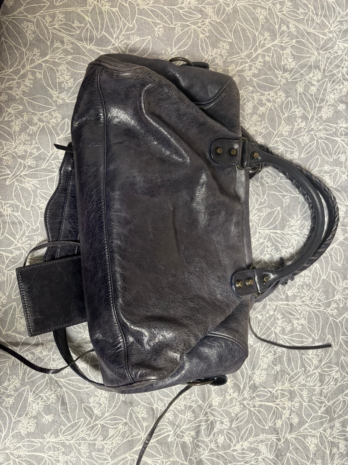 발렌시아가 모터백 (르시티) 트위기 퍼플 상품이미지6