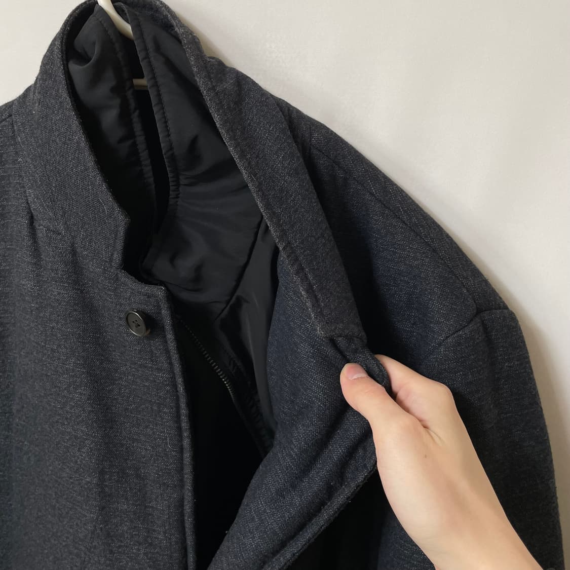 [ L ] 엠아이수트 남성 스탠다드 패딩 코트 상품이미지3