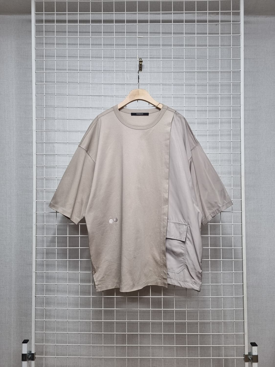 송지오 옴므 오버핏 반팔티 (새상품급) 상품이미지1