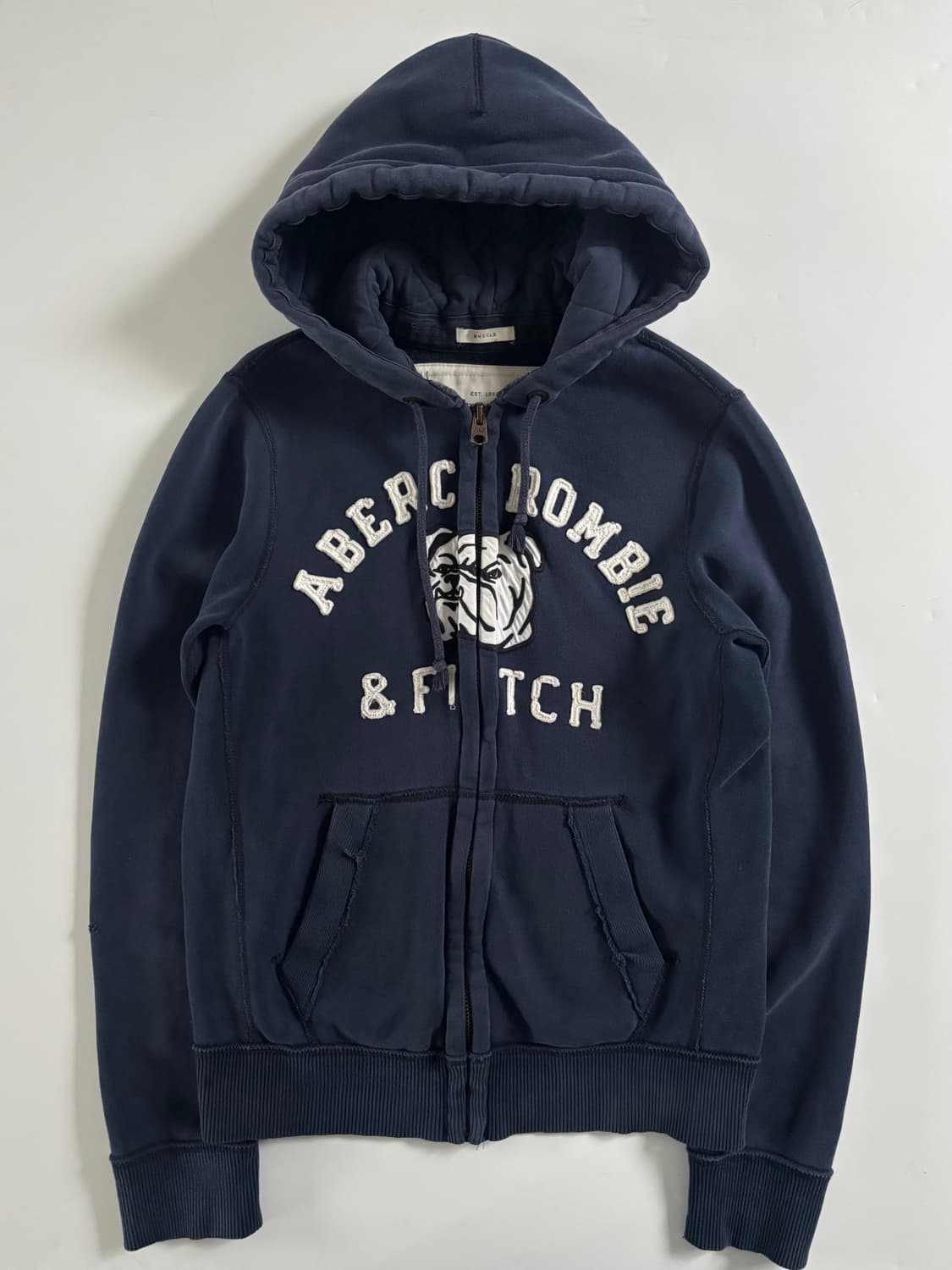 Abercrombie 아베크롬비 네이비컬러 후드집업 상품이미지2
