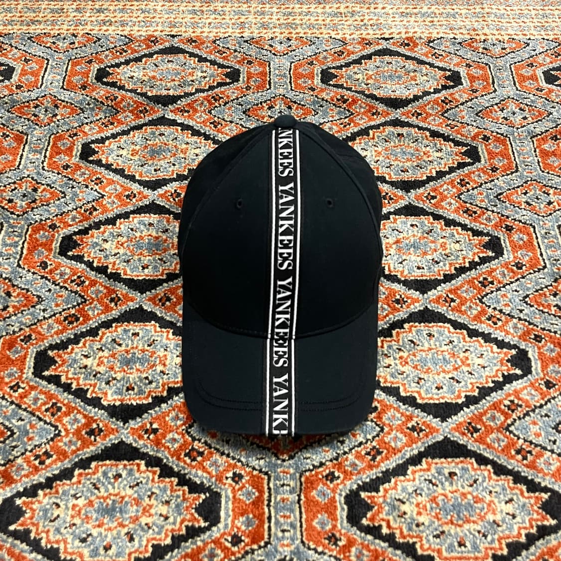 MLB 뉴욕 양키스 스펠로고 블랙 볼캡 FREE 상품이미지1