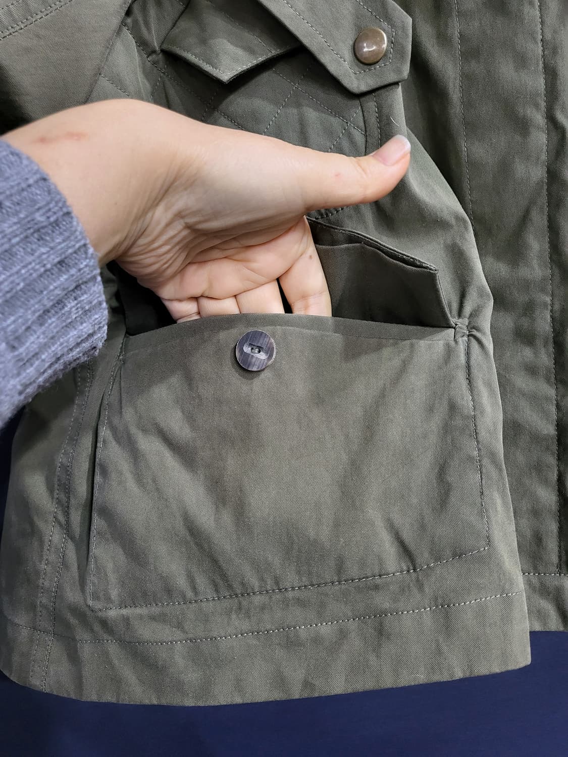 팀반 스틴베르겐 오버핏 자켓 상품이미지4