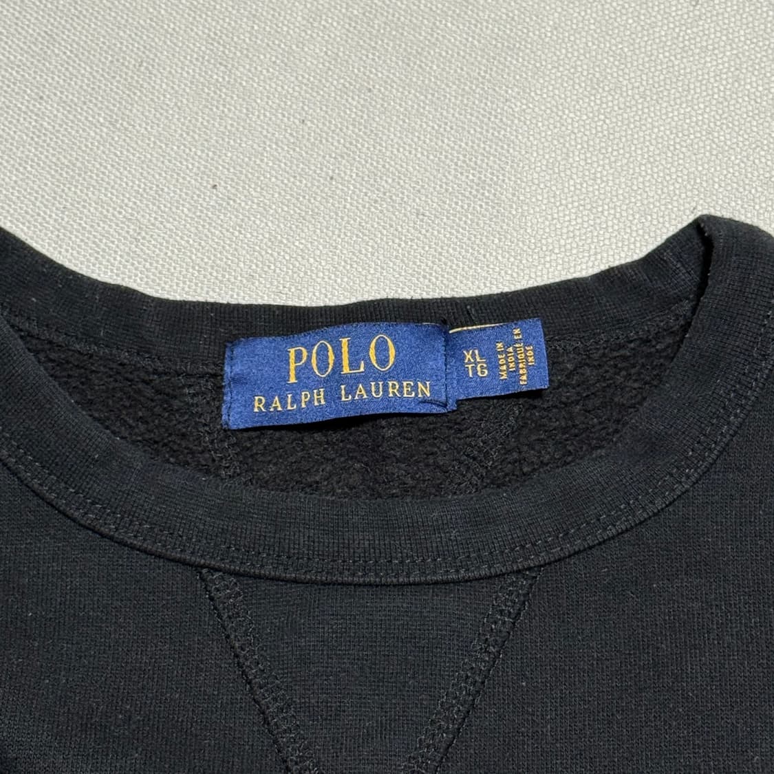 XL 폴로랄프로렌 블랙 맨투맨 상품이미지4