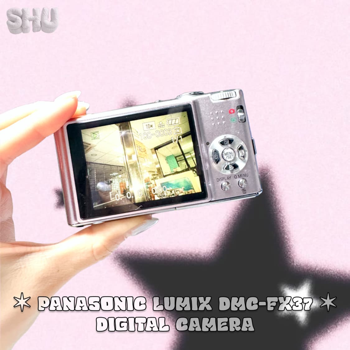 파나소닉 루믹스 DMC-FX37 빈티지 디카 디지털 카메라 핑크 상품이미지4