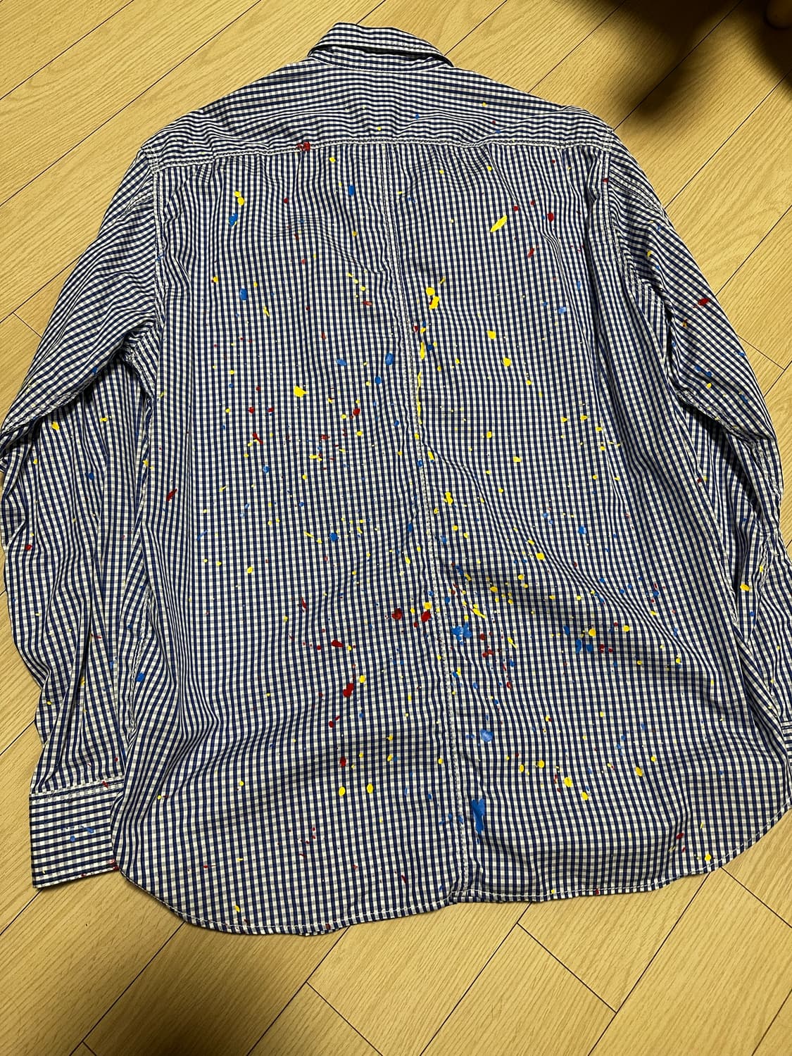 꼼데가르송 옴므 페인트 셔츠 상품이미지3