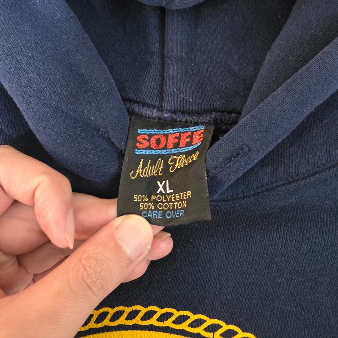 [XL] 90s USA 네이비 USN NAVY 빈티지 후드티 상품이미지8