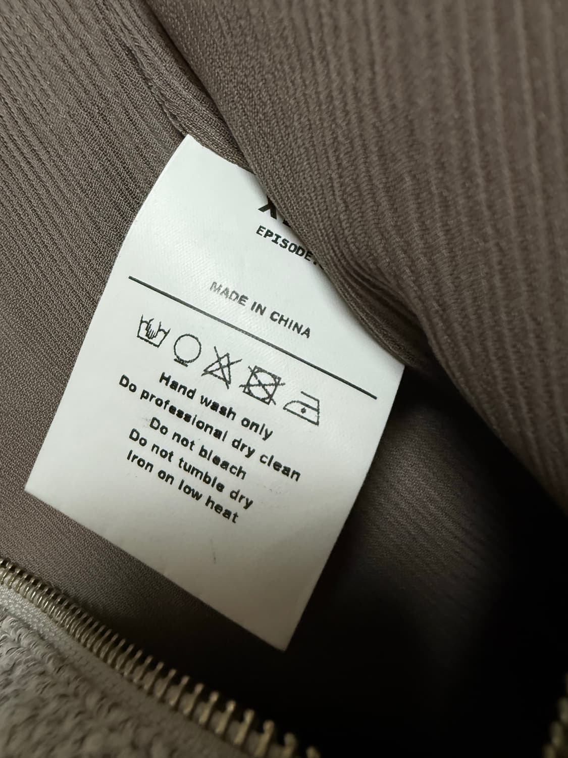 엑슬림 ep8 01 자켓  S사이즈 상품이미지4