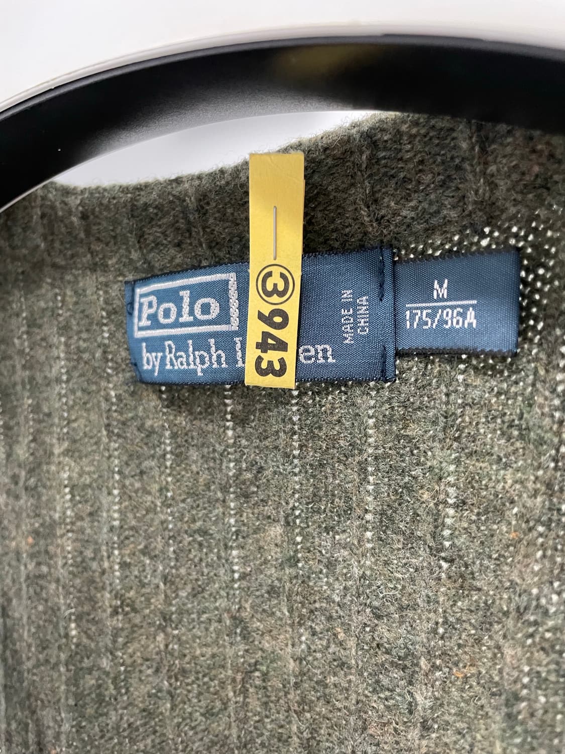 폴로 랄프로렌 글렌 플래드 울 니트 베스트 M 상품이미지2