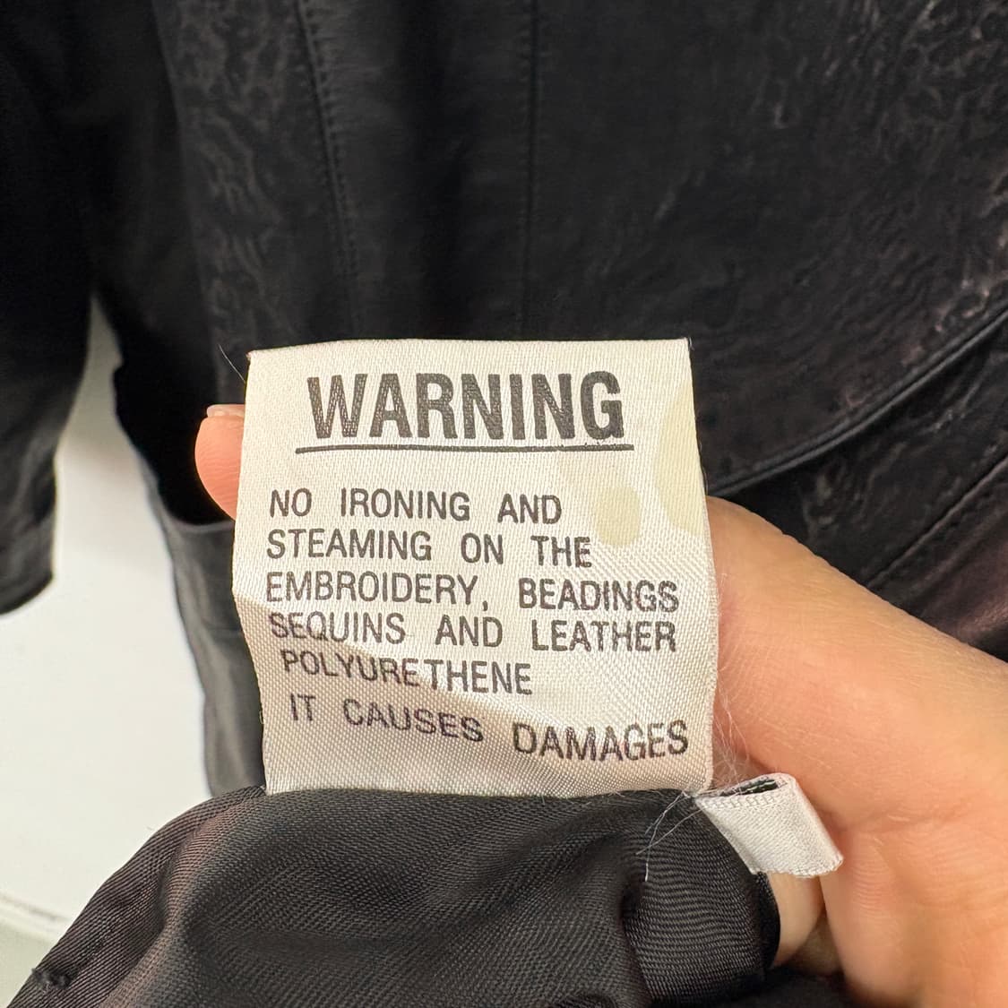 비아 누오바 블랙 양가죽 자켓 남/L 상품이미지7