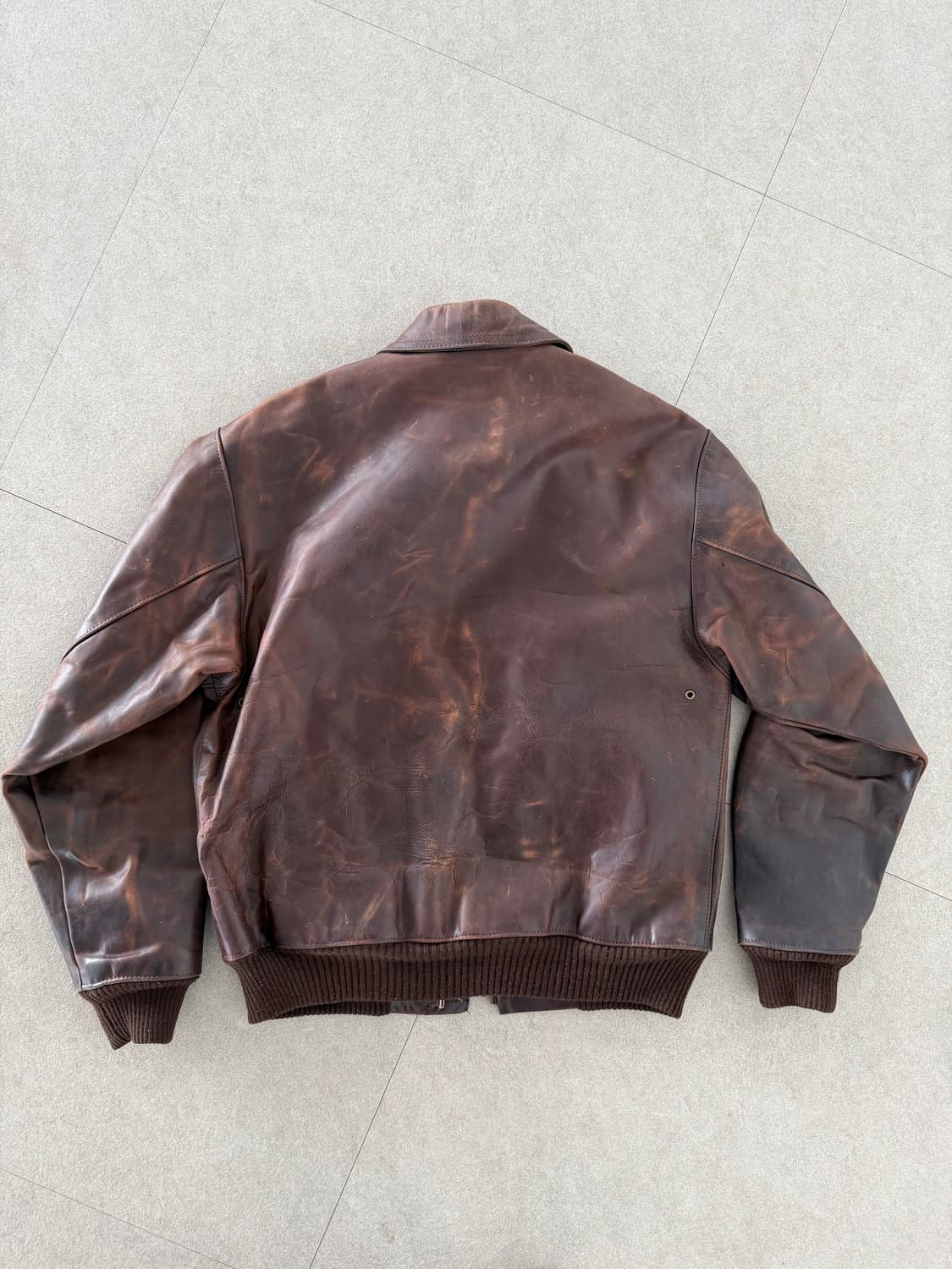 Cirrus 티코어 빈티지 a2 봄버 자켓 M-L 상품이미지4