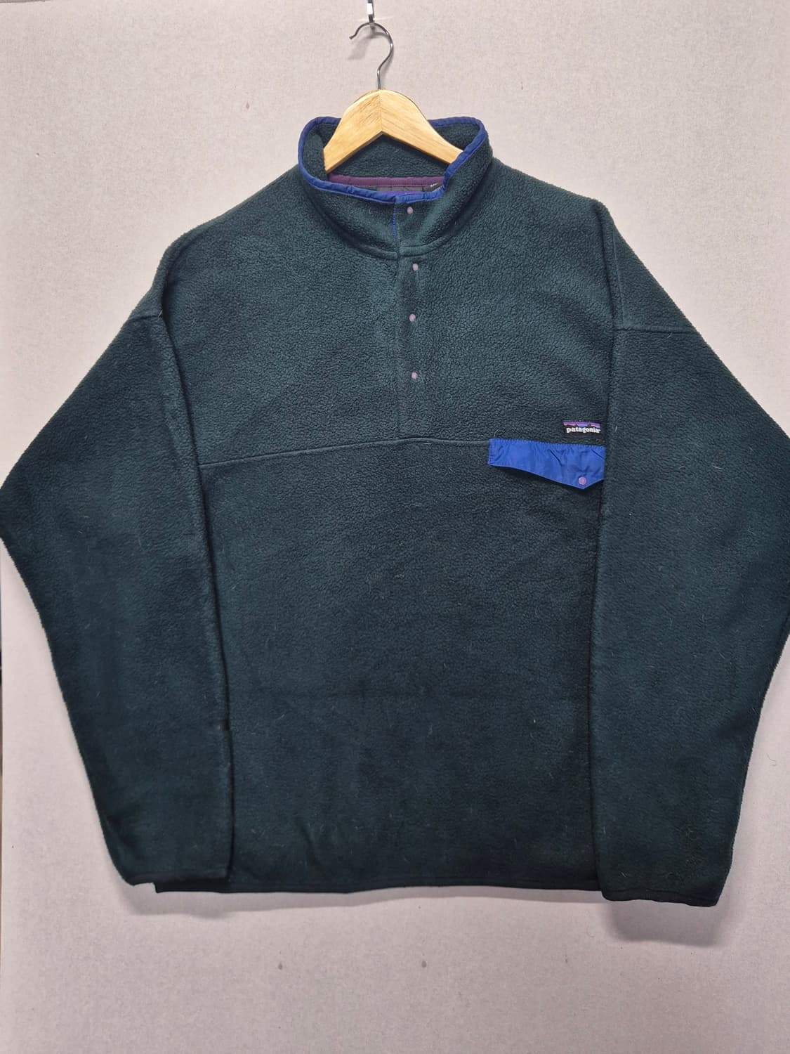 [XXL]90s 파타고니아 다크 그린 신칠라 -99 상품이미지4