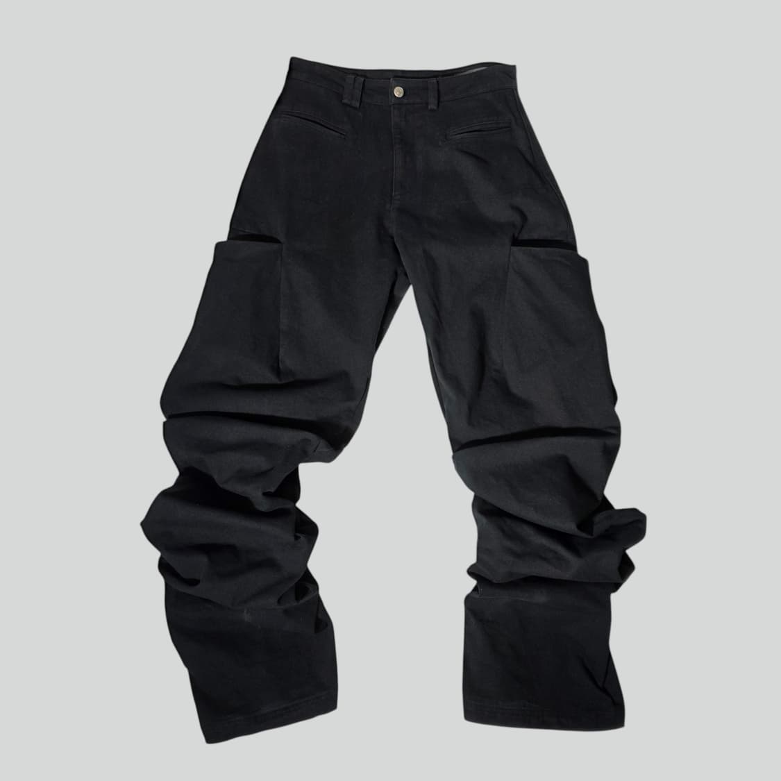 [1]나체 NACHE 핀턱 와이드 팬츠 상품이미지1